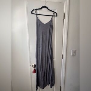 Forever 21 Blue  and White Striped Maxi Dress